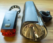 Zestaw lampek rowerowych przód i tyl