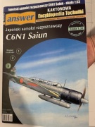 Japoński Samolot Rozpoznawczy C6N1 Saiun.