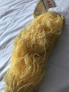 Włóczka moher boucle żółta 100g