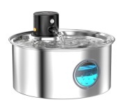 Bezprzewodowa Fontanna Dla Kotów 3.2L Stal Nierdzewna