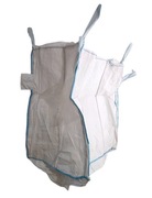 Worek 120x75x120 cm z fartuchem i zamkniętym dnem 