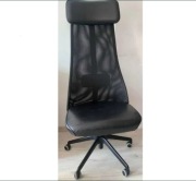 też WYSYŁKA Ikea Jarvfjallet SKÓRA fotel biurowy krzesło obrotowe glosse