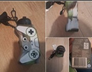 Butelka Sportowa Bidon Na Wodę GAME PAD Dla Gracza 600 ml