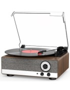 Gramofon 7 w 1 z Bluetooth i wbudowanymi głośnikami stereo