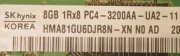 DDR4 3200 SK Hynix 16GB (2x8GB) 1Rx8 PC4-3200