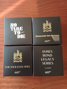Zestaw James Bond 007(4 monety 1 OZ) TUVALU