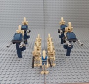 Lego Star Wars B1 droid figurki