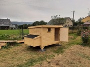 Kurnik dla kur  drewniany