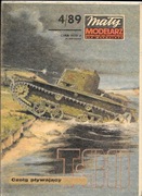 Mały Modelarz 4 1989 T.38  czołg pływający 1:25 - nie rozcięty