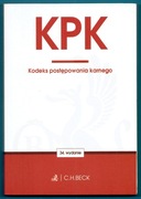 KODEKS POSTĘPOWANIA KARNEGO C. H. Beck