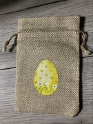 Worek woreczek jutowy Wielkanoc torebka