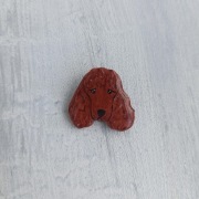 Broszka "Pies", prezent, na urodziny, Boże Narodzenie, nowy rok, 