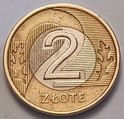 2 zł złote 2006 r. najniższy nakład 5.000.000 szt.