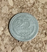 Moneta 25 paise 1962