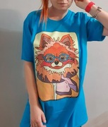 BOX PREZENTOWY T-SHIRT POMERANIAN SZPIC PIES ROZMIAR L
