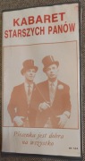 Kabaret Starszych Panów - Piosenka jest dobra na wszystko. 3 kasety