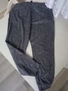Vuor1 szare damskie krótkie rybaczki dresowe elastyczne r 4XL