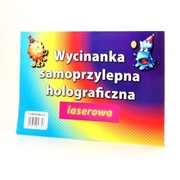 Wycinanka samoprzylepna holograficzna Cormoran