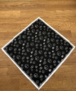 Poszetka Scotch & Soda chusteczka czaszka pacyfka