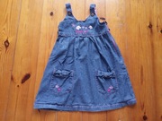 sukienka dżinsowa 104/110