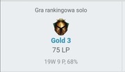 Konto League of legends Gold tier 30lvl, dobre mmr