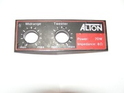 TONSIL ALTON 70 tabliczka informacyjna