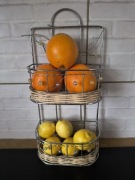 Regalik koszyki stojak na drobiazgi