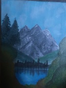 obraz krajobrazu na płótnie