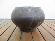 Garnek zeliwny emaliowany-sygnowany