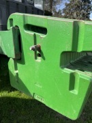 Obciążniki i wieszak John Deere (balast, 50kg)