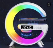 Lampka led, ładowarka, zegar 3 w 1