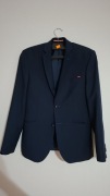 Granatowy Garnitur Męski 176/80 