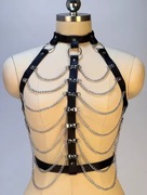 Gotycki pas na ciało, uprząż 