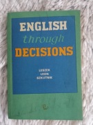 English through decisions Leszek Szkutnik 1976