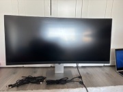 Monitor Dell U3415Wb 1440p 3440x1440 34 cali głośniki Posiada RYSY