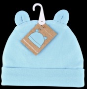 Czapeczka niebieska 6-12m