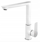 FERRO ADORE bateria kuchenna stojąca, chrom/biała