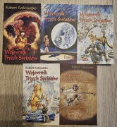 Pięć części książki "Wojownik Trzech Światów"