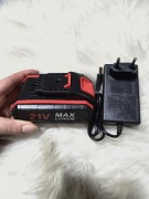 Akumulator 21V + Ładowarka 2A  Li-ion | Bateria do wkrętarki 