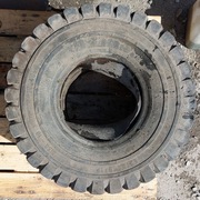 Używane, pneumatyczne opony do wózka widłowego Continental 6.50-10, 2 szt.