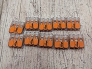 Szybkozłączki Wago 221-413 z dźwignią, 3x4mm2, 10 sztuk