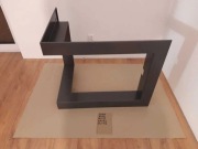 Ramka do kominka blenda narożna lewa