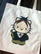 Torba bawełniana torebka tote bag cotton bawełna hello kitty billie eilish