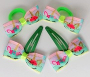 Zestaw do włosów komplet spinki spineczki frotki gumki unicorn jednorożec