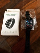 Zegarek smartwatch mierzy kroki puls nowy