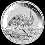 SREBRNA MONETA AUSTRALIAN EMU 2018 SREBRO 1oz