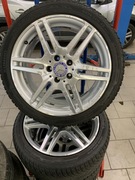 Koła Zimowe Mercedes w212 dwie szerokości AMG
