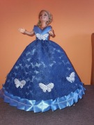 Suknia ,ubranko dla lalki barbie