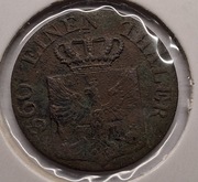 Moneta Niemcy Prusy 1/360 Talara 1 Pfenning 1837A