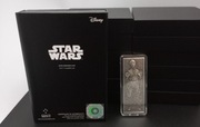 STAR WARS*HAN SOLO IN CARBONITE 1ozSILVER COIN ANTIQUE FINISH 2022 -UNIKAT!